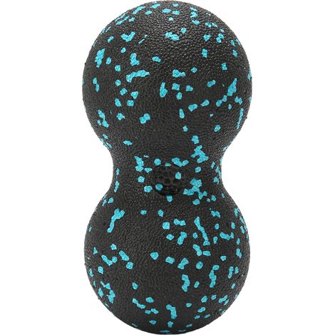 Boule de massage arachide pour soulager les douleurs musculaires - Ballon léger double crosse pour massage à domicile, en boutique ou au bureau (1/5)