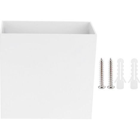 Luminaire LED Murale 7W Blanc, Lampe d'Intérieur Moderne pour Chambre, Couloir, Balcon, Décoration Éclairage Chaud (1/5)