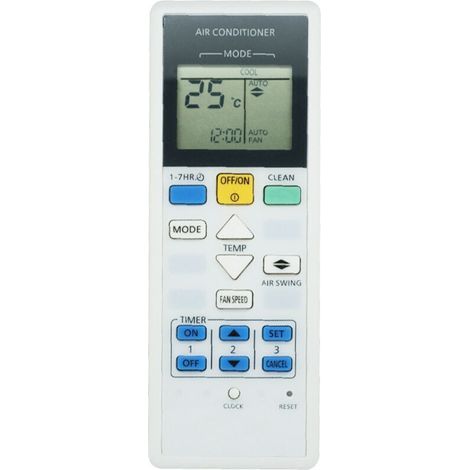 Compatible avec la télécommande du climatiseur Panasonic A75C2141 (1/4)