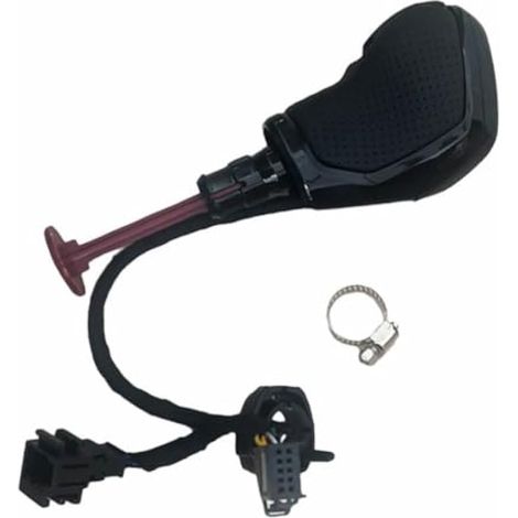 Pommeau de levier de vitesse automatique compatible avec Skoda Superb Kodiaq 2016-2023 et Volkswagen Golf Passat Jetta (lumière blanche) (1/3)