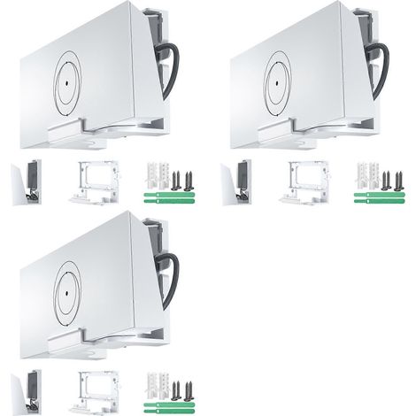 Support mural 3X pour routeur Starlink Mesh Gen3 pour une stabilité Internet par satellite améliorée (1/5)
