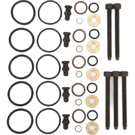 Kit de joints d'injecteur de carburant de voiture avec 5 boulons 038198051B de remplacement pour 2.5TDI R5 128kw 174hp 2003-2010 (1/4)