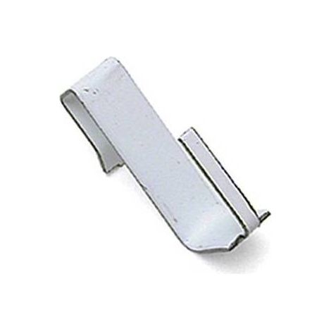 10SCATOLE SC SUPPORTO PER BRIS BRIS GANCIO METALLICO BIANCO 4 PZ