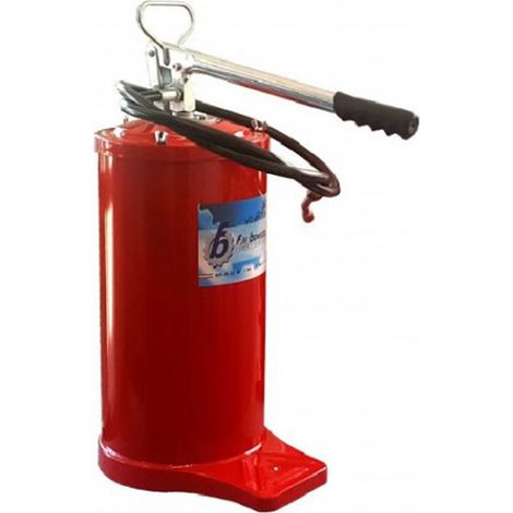 INGRASSATORE A BARILE POMPA GRASSO 16Kg TESTINA E TUBO FLESSIBILE F.LLI BONEZZI