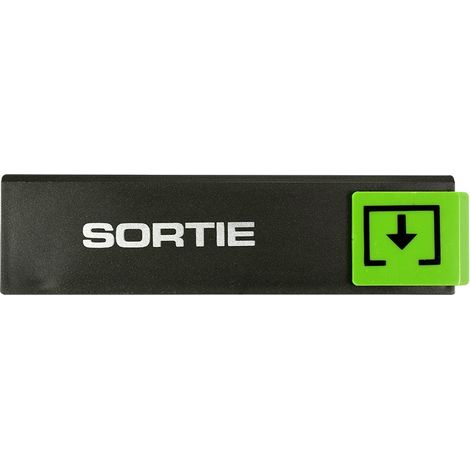 Plaque de porte Sortie - Europe design 175x45mm - 4260709