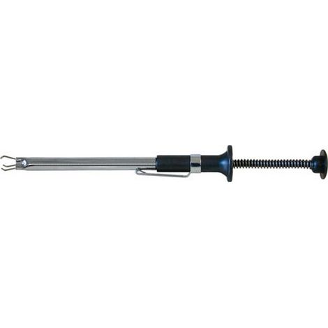 Pinza de garras, Modelo : con clip de fijación, Largo 170 mm