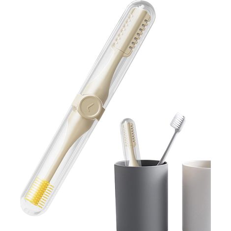 Tondeuse à poils de nez, outil de soin en ABS de 9,4 cm, épilateur double face, tondeuse rotative à 360° avec brosse de nettoyage, soin manuel du visage pour femmes et hommes, usage domestique (1/5)