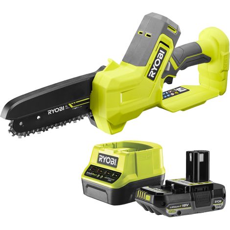 Potatore a batteria Ryobi RY18PS15A-120 ONE+ 18V con batteria 2,0 Ah e caricabatterie