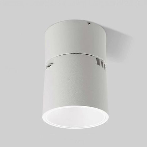 Coudes d'éclairage LED, spots encastrés COB, spots orientables, plafonniers pour couloirs, blanc 10 W 3000 K, gain de place, convient aux espaces étroits et aux plafonds bas (1/5)