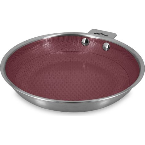 Poêle 20cm en acier inoxydable, AGLAE (1/4)