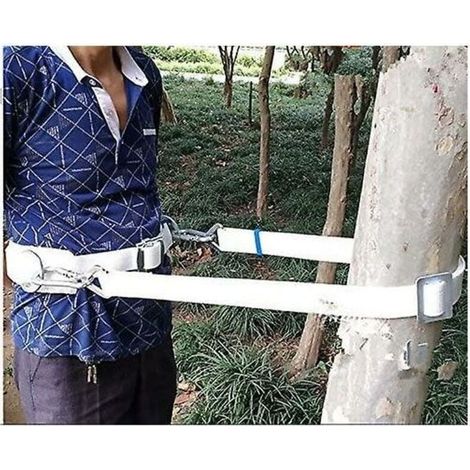 Ceinture de sécurité avec longe réglable, équipement de protection pour harnais de construction pour grimper aux arbres, kit antichute de protection personnelle 1pc (1/4)