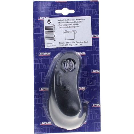 Maniglia del coperchio FORZA senza viti originale - Pentole a pressione - SITRAM - 4372033 (1/2)