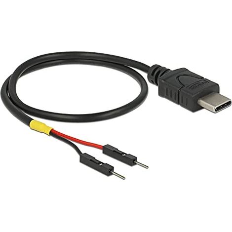 DELOCK 85420 CÂBLE USB 0,3 M USB C NOIR (1/3)