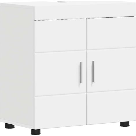 Maison Exclusive - Badezimmerschrank-Set TULUM Weiß 60 x 34 x 63