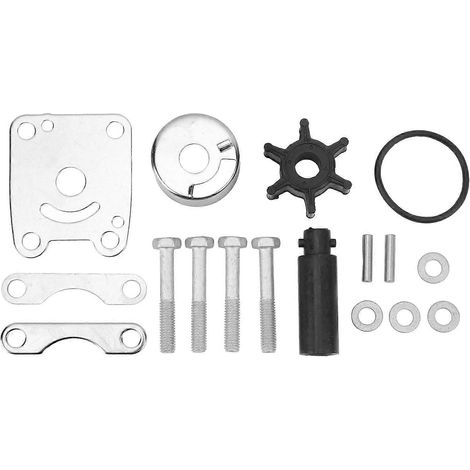 Kit de reparación de bomba de agua 6L5 W0078 00 Kit de reconstrucción de impulsor, adecuado para motores fueraborda HP 3HP 3MSHQ 3MLHP 3MLHT 3MSHA 3MSHT 3MSHU (1/5)