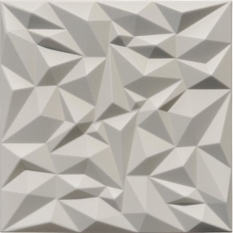 3D-Wandpaneele Kaschmir  Dekorative Deckenpaneele aus Polystyrol  50 cm x 50 cm  0,25 m²  Moderner geometrischer Stil (1/5)