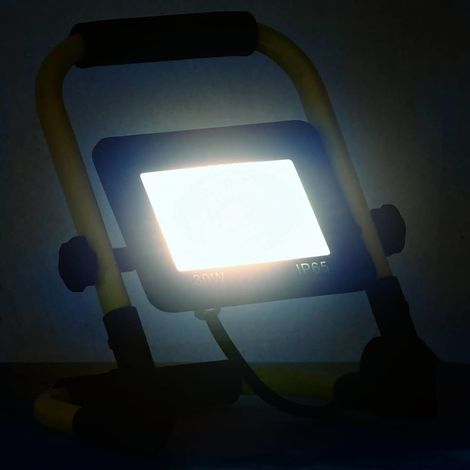 Projecteur à LED avec poignée 30 W Blanc froid CFW657698 (1/5)
