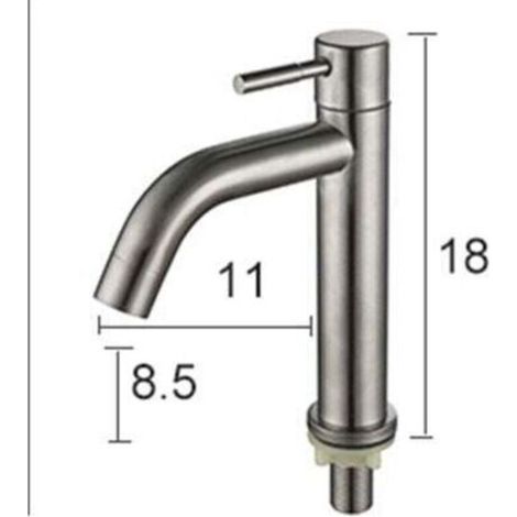 Grifo mezclador alto para lavabo de baño, con grifo mezclador ajustable para agua fría y caliente, acabado en latón cromado.