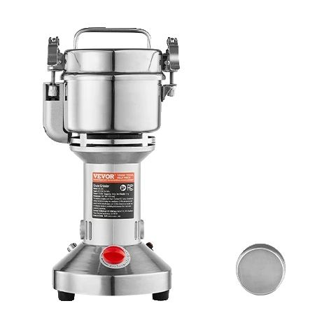 Moulin à grains électrique, design pivotant, capacité de broyage ultrafin, 300g 1400w vertical (1/2)
