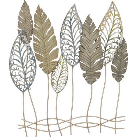 Décoration murale Foglie -C- Cm 75X2,5X87 (1/5)