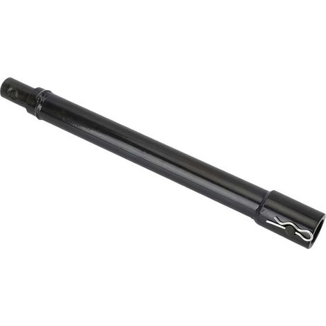 Rallonge pour tarière à essence 30 cm – Acier laqué noir – Raccord enfichable avec boulon de sécurité – Pour forage en terrain dur (1/5)