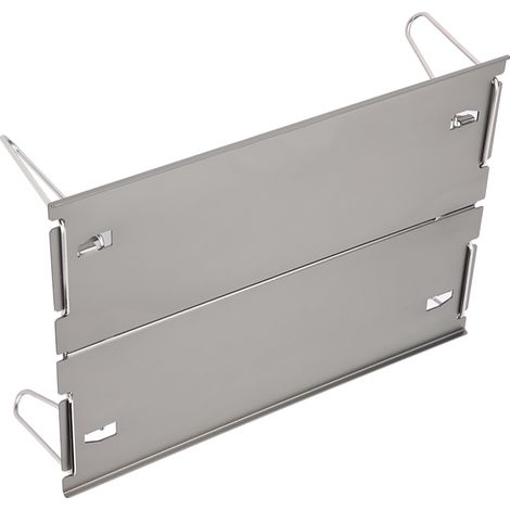 Table pliante de camping ultralégère, table de pique-nique portable en alliage d'aluminium gris (1/5)