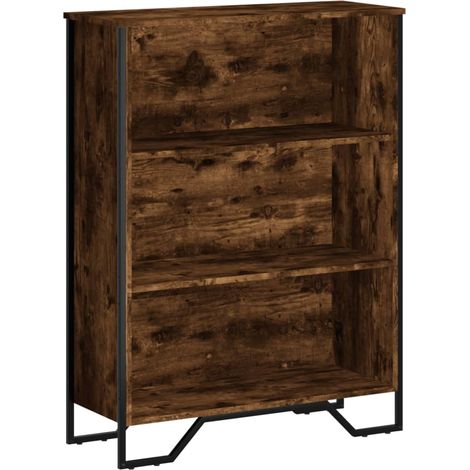 Maison Exclusive - Bibliothèque chêne fumé 80x31x106 cm bois d'ingénierie