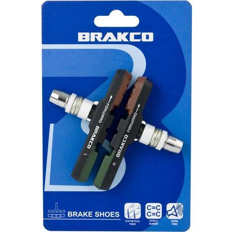 Plaquettes de frein Brakco M-960V V-Brake à 3 composants (1/3)