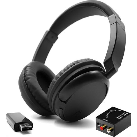 Casque TV sans fil Bluetooth, stéréo HiFi supra-auriculaire (1/5)