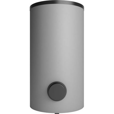 Novelan Brauchwarmwasserspeicher WWS 303.1, 300L, Nettoinhalt 290L, für Wärmepumpen bis 15kW, Wärmetauscher 3,5m2, Silbergrau