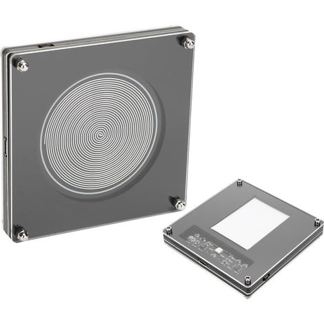 Générateur d'ondes 7,83 Hz à résonances de Schumann, impulsions ultra basse fréquence, aide au sommeil, ABS argent FM783 (1/5)