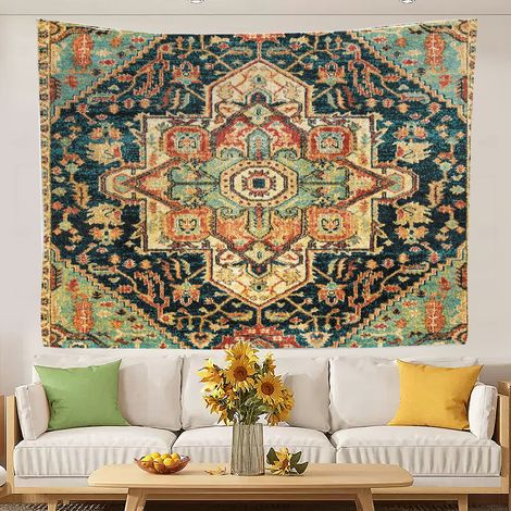 Tapisserie murale imprimée pour chambre d'adolescente, tissu de fond pour la décoration intérieure 180x150cm (1/5)