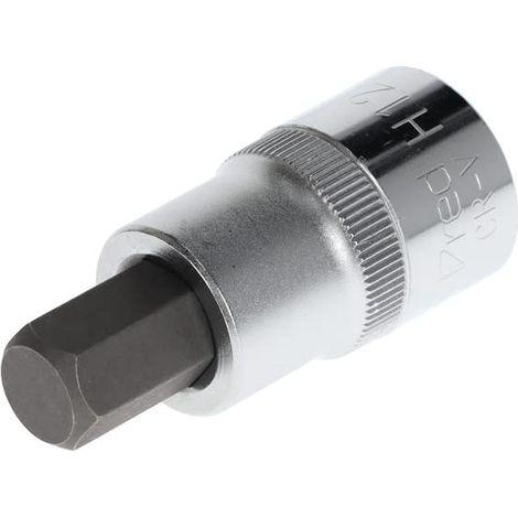 GEDORE Red Inserto Cacciavite, Inserto Esagonale 12 mm, 1/2 pollici, 12.5 mm, Inserto Giravite, Utensile, R62551210, Acciaio (1/5)