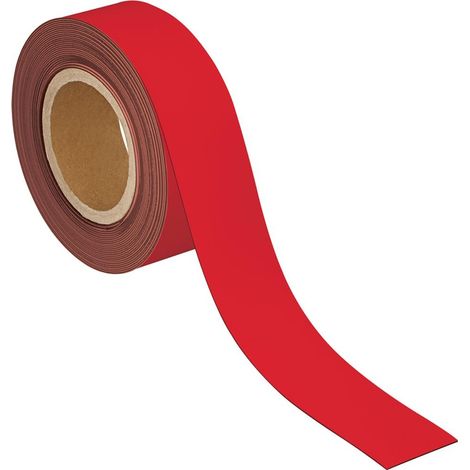 MAUL Kennzeichnungsband magnetisch, 5 cm x 10m, rot (1/2)