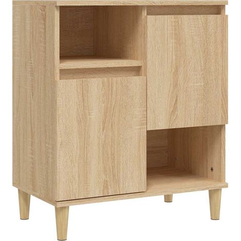 Sideboard/Anrichte/Buffet Sonoma-Eiche 60x35x70 cm Holzwerkstoff LXWW101098 (1/5)