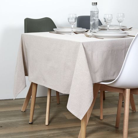 Nappe - HOME DECO FACTORY - Beige - 140 x 250 cm (1/5)