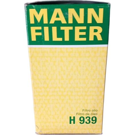 Filtro olio motore marca man filter codice filtro h 939