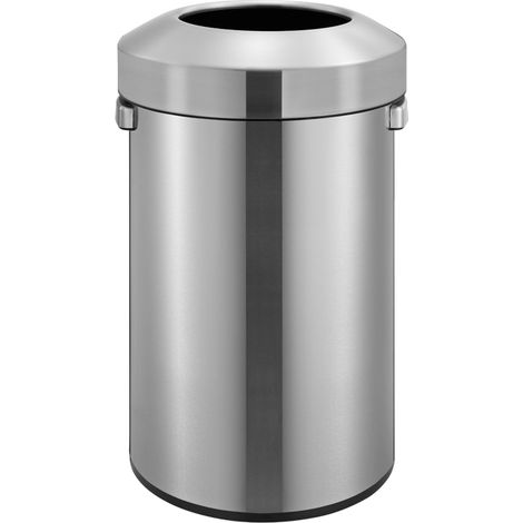 EKO - Poubelle Urban 60 litres - Stainless steel - inox mat