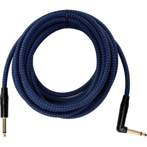 Câble Guitare 6M JORINDO Jack 6.35mm pour Amplificateur, Connecteurs Dorés Anti-Bruit JD6218 (1/5)