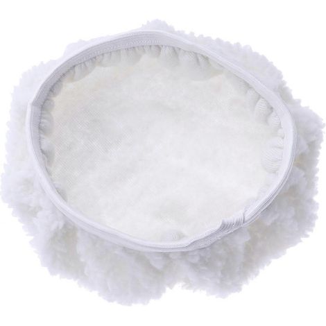 Tampons de polissage en laine d'agneau pour capot de voiture, compatibles avec un lustrage efficace (lot de 5). (1/5)