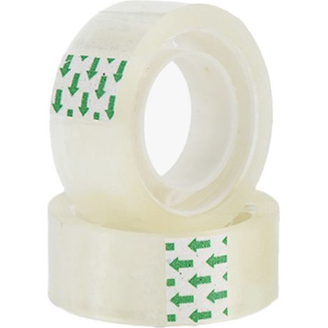 Transparentes Büroklebeband – Starke Klebkraft – 6 Rollen, 18 mm x 40 m