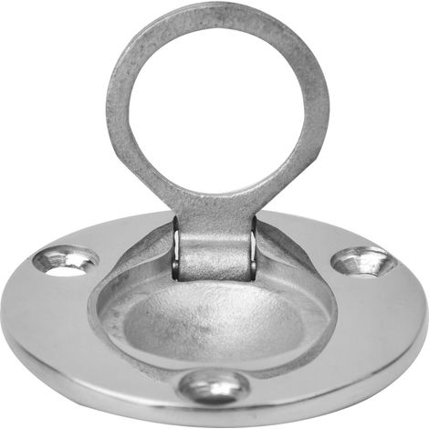 Anneau de traction rond en acier inoxydable 316 pour porte de bateau, trappe et tiroir, poignée de levage (1/5)