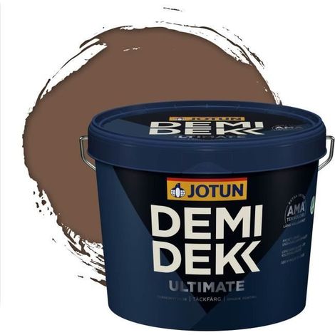Peinture Bois - DEMI DEKK ULTIMATE - Satinée - RAL 8025 - 3L (1/2)