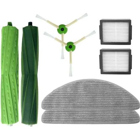 Kit D'Accessoires de Remplacement pour Combo I5, I5+,J5, J5+, Rouleaux Brosse, Filtres Hepa, Tampons Vadrouille, Brosses LatéRales (1/4)
