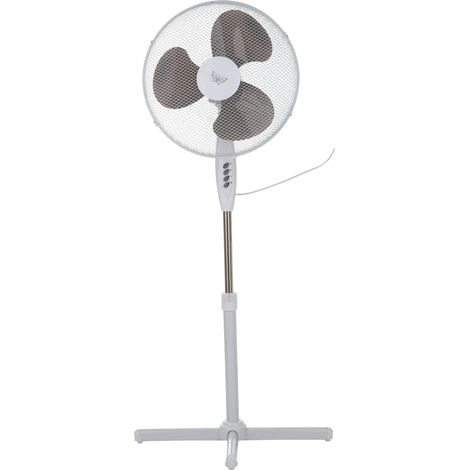 Ventilatore a Piantana allungabile 3 pale 3 velocità Butterfly Grey (1/4)