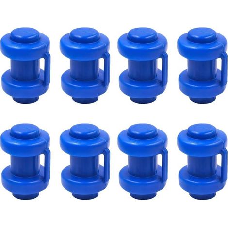 Sunshine smile Capuchons De Pôle De Trampoline,Capuchons de poteaux pour poteaux de Filet de Trampoline, Casquettes de Trampoline,Filet de Sécurité Pièce de Rechange, Casquette de pôle (1/5)