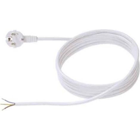 BACHMANN 304.285 - CAVO CON SPINA SCHUKO, 5G1,5, 3 M, COLORE: BIANCO (1/3)