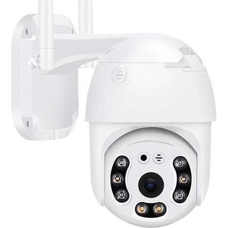 Caméra de sécurité à Domicile 2MP 3MP 5MP Carte SIM 4G caméra IP 1080P HD PTZ caméra extérieure sécurité sans Fil CCTV caméra 3MP Suivi Automatique vidéosurveillance(1080P NO SD Card) (1/5)