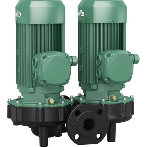 Wilo Trockenläufer-Standard-Doppelpumpe DPL 50/120-1, 5/2, DN50, 3x400V, 1.5kW (1/4)