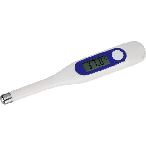 Thermomètre électronique pour animaux à cuire à l'eau bouillante, convient aux bovins, ovins, équins, porcins et chiens, 43 degrés Celsius - livré avec pile. (1/5)